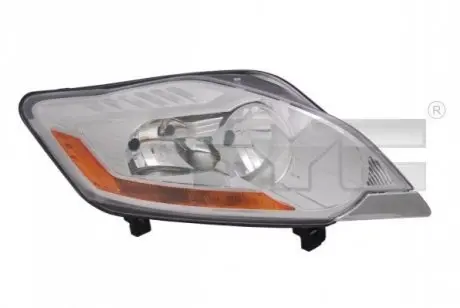 Фара Прав (H7/H7, електричн, з мотором, колір відбивача: хром) FORD KUGA I 02.08-11.12 TYC 2012295052