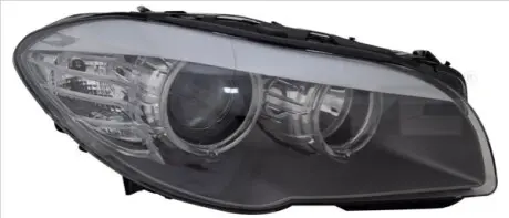 Фара Лів (H7/H7/LED, електричн, з мотором) BMW 5 F10, F11 12.09-06.13 TYC 2012762062