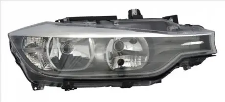 Фара Лів (H7/H7/PW24W, електричн, з мотором, колір відбивача: чорн) BMW 3 F30, F31, F80 10.11-05.15 TYC 2012974052