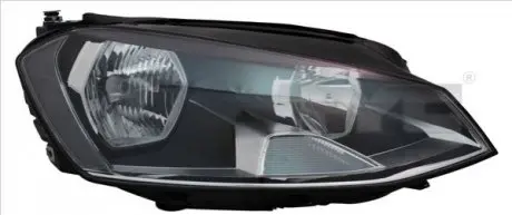 Фара Лів (H15/H7, електричн, з мотором) VW GOLF VII 08.12-03.17 TYC 2014220052