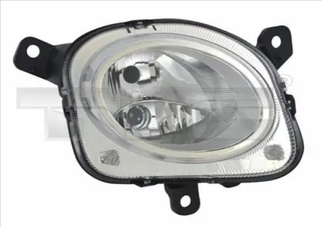 Фара Прав (H7/W21, без мотора, колір відбивача: хром) FIAT 500 L 09.12-06.17 TYC 2014281052