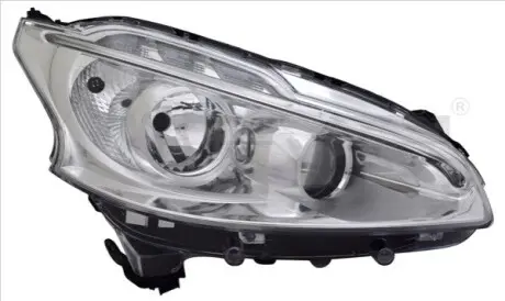 Фара Лів (H7/H7/LED, електричн, без мотора) PEUGEOT 208 I 03.12-06.15 TYC 2014354162