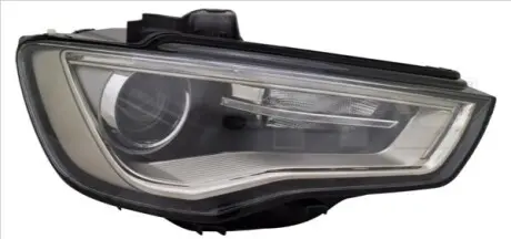 Фара Лів (D3S/LED, електричн, з мотором, колір відбивача: коричн) AUDI A3 8V, Кабріолет / Седан 04.12-06.16 TYC 2014572162