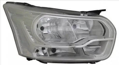 Фара Лів (H15/H7, електричн, з мотором, колір відбивача: хром) FORD TRANSIT VI V363 08.13-08.18 TYC 2014784052