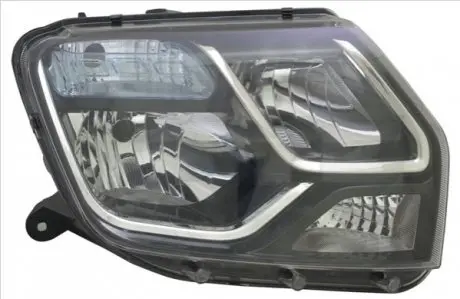 Фара Прав (H1/H7/W21, механічн, без мотора) DACIA DUSTER I HS 09.13-01.15 TYC 2014915052