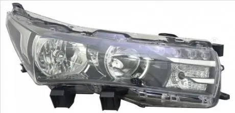 Фара Прав (H11/HB3/LED, електричн, з мотором) TOYOTA COROLLA SDN E17 06.13-07.16 TYC 20-15049-06-2