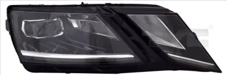 Фара Лів (LED, електричн, з мотором, без контролера LED без LED-модуля денних ходових вогнів) SKODA OCTAVIA III 06.16-11.19 TYC 2016220062