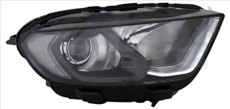 Фара Лів (H1/LED, електричн, з мотором, колір відбивача: чорн) FORD ECOSPORT 10.17 TYC 2016942162