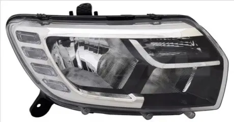 Фара Прав (H7/H7/LED, механічн) DACIA LOGAN II, SANDERO II 10.16-09.20 TYC 2017585062