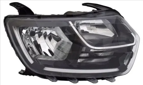 Фара Лів (H1/H7/LED, електричн, з мотором) DACIA DUSTER II HM 10.17-10.23 TYC 2017666062