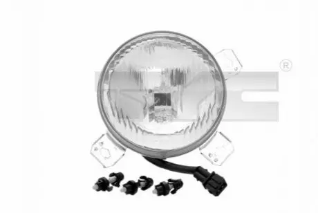 Фара Прав (H3, ручн, колір відбивача: срібн) VW GOLF II 08.83-12.92 TYC 203078252 Купити в Україні