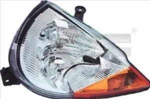 Фара Лів (H1/H7, електричн, без мотора, колір відбивача: хром) FORD KA 09.96-11.08 TYC 205322082