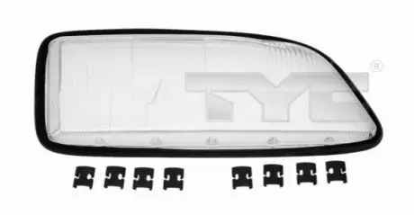 Скло фари з ущільненням Лів VOLVO C70 I, S70, V70 I 11.96-10.05 TYC 205484LA1