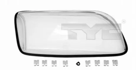 Скло фари з ущільненням Лів VOLVO S80 I 05.98-12.03 TYC 205754LA1