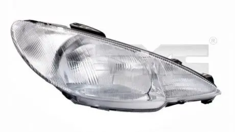 Фара Прав (H4, електричн, без мотора) PEUGEOT 206 09.98-02.03 TYC 20-5759-28-2