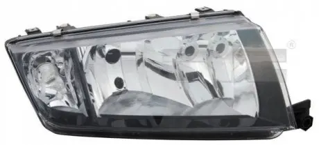 Фара Лів (H3/H7, електричн, без мотора, колір відбивача: чорн) SKODA FABIA I 08.99-03.08 TYC 206230152