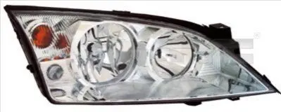 Фара Прав (H1/H7, електричн, без мотора, колір відбивача: хром) FORD MONDEO III 10.00-03.07 TYC 20-6245-05-2