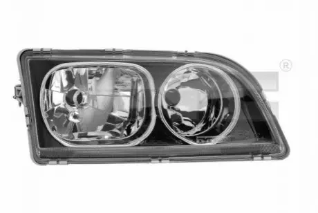 Фара Лів (H7/H7, електричн, без мотора, колір відбивача: чорн) VOLVO S40 I, V40 07.00-12.04 TYC 20B148052