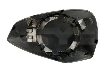 Скло дзеркала (з підігрівом) Audi A4/A5 1.4/2.0/3.0 TFSI 15- (R) TYC 30201091