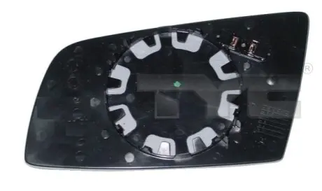 Скло дзеркала (з підігрівом) BMW 5 (E60/ E61) 02-10 (R) TYC 30300891