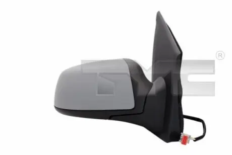 Дзеркало заднього виду (під фарбування) Ford Fusion 02-12 (R) (електро/підігрів) TYC 3100109