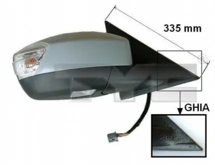 Зовнішнє дзеркало TYC 3100119