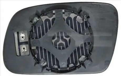 Скло дзеркала (з підігрівом) Peugeot 307 1.4-2.0 HDi 00- (L) TYC 32600421