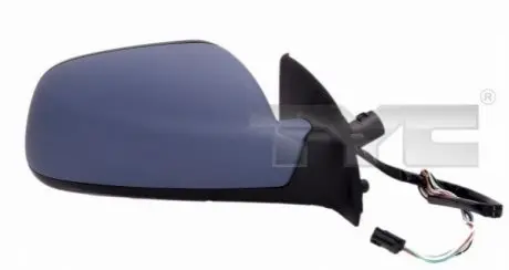 Дзеркало заднього виду (під фарбування) Peugeot 307 00- (L) (електро/підігрів) TYC 3260042