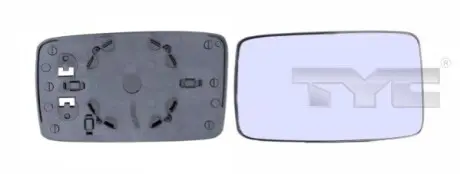 Стекло зеркала наружного лев TYC 33700041