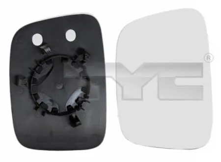 Скло дзеркала VW Caddy/T5 03- (R) (опукле) TYC 33701451