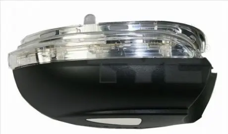Повторювач повороту в дзеркалі Лів (прозорий, LED) VW EOS, JETTA IV, PASSAT B7, PASSAT CC, SCIROCCO III 03.06-12.14 TYC 33702483 Купити в Україні