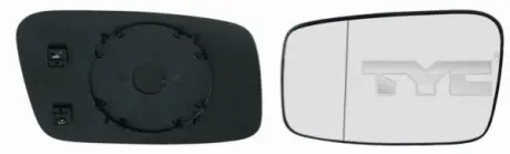 Скло дзеркала (з підігрівом) Volvo S40/S90/V40/V70 95-04 (L) TYC 33800081