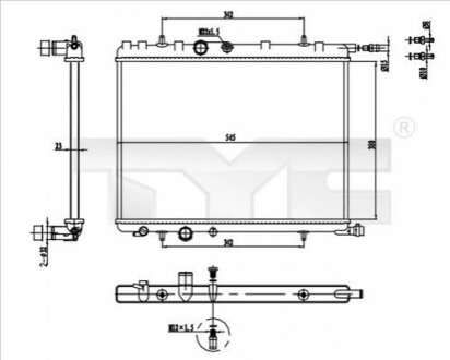 Автозапчасть TYC 7260016R