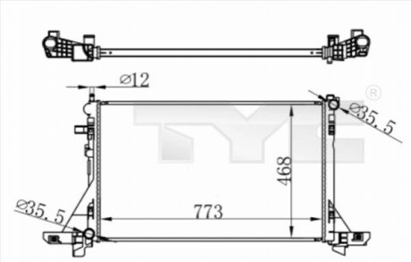 Автозапчасть TYC 7280064