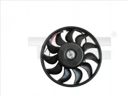 Вентилятор радіатора Прав AUDI A6 ALLROAD C6, A6 C6 2.0-3.2 05.04-08.11 TYC 8370041