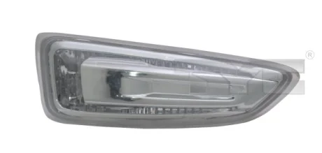 Лампа сигналу повороту переднего Лев (прозорий) OPEL ASTRA J, ASTRA K, CROSSLAND X, INSIGNIA B, ZAFIRA C 10.11-09.20 TYC TYC 18-0636-01-2