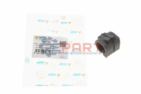 Фото Втулка стабілізатора (переднього/внутрішнього) Renault Logan/Sandero 04- (d=23mm) UCEL (10752) зображення 1