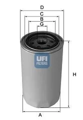 Фільтр масла UFI 2310900