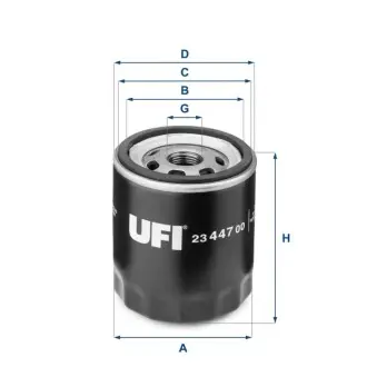 Фильтр масла UFI 2344700 Купить в Украине