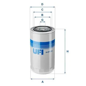 Фільтр масла UFI 2347100