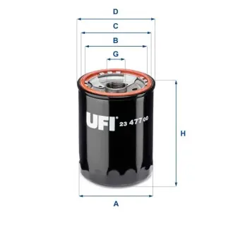 Фільтр масла UFI 2347700 Купити в Україні