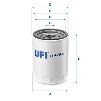 Масляный фильтр UFI 23.478.00