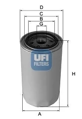Автозапчасть UFI 2359100