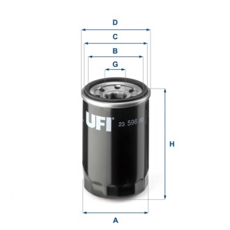 Автозапчасть UFI 2359600