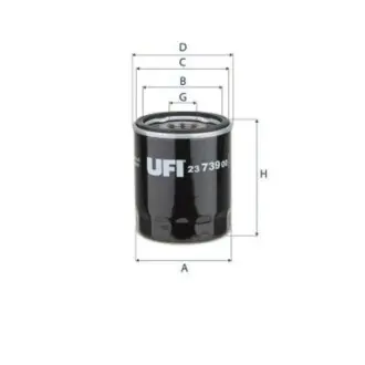 Автозапчасть UFI 2373900 Купить в Украине