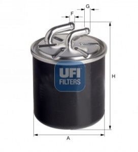 Фільтр палива UFI 2412600