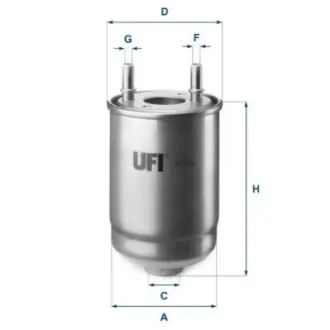 Фільтр паливний UFI 24.186.00 Купити в Україні