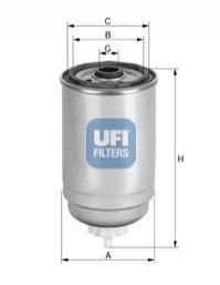 Фильтр топлива UFI 2439700 (фото 1)