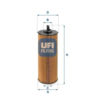 Масляный фильтр UFI 25.068.00