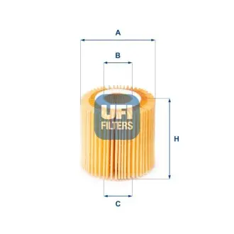 Фільтр масла UFI 25.150.00